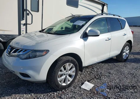 2014 Nissan Murano Sl из США, поврежденный, VIN JN8AZ1MW6EW532991